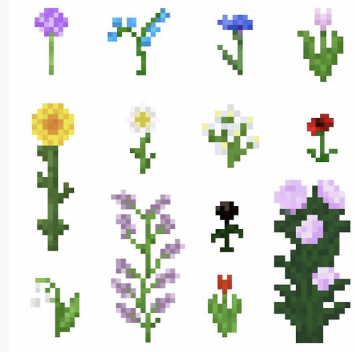 Create a Minecraft Flowers Tier List - TierMaker