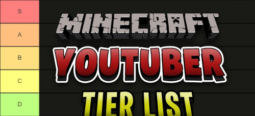 Create A Minecraft YouTubers Tier List - TierMaker