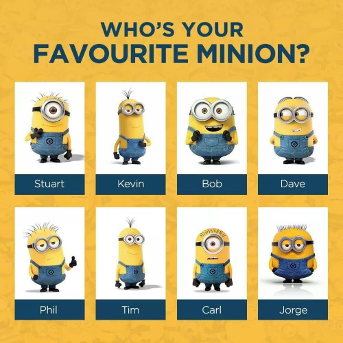 Create a Minion meme Tier List TierMaker