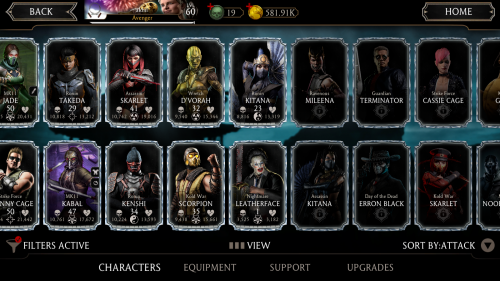 Mortal Kombat Mobile Characters ranked - MKmobileInfo