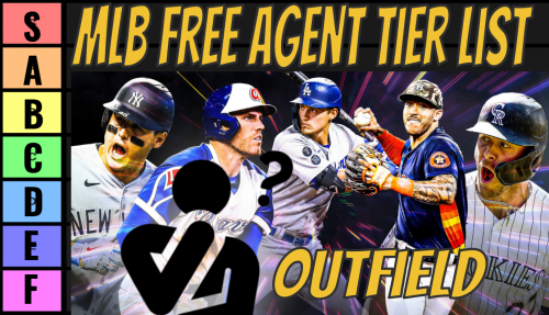 Create a MLB 2022 Free Agents Outfield Tier List TierMaker