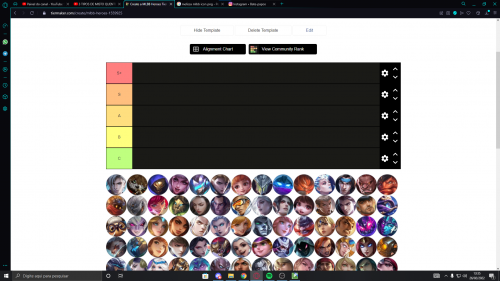 Create A MLBB Heroes Tier List - TierMaker