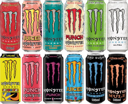 Create A Monster Energy Tier List - Tiermaker