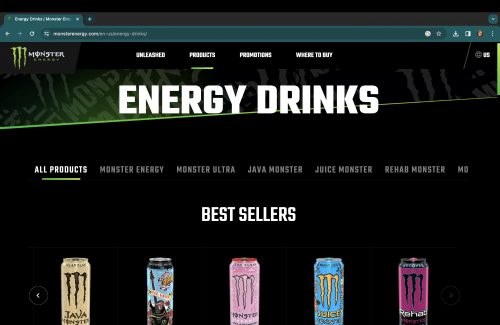 tier list monster energy drinks