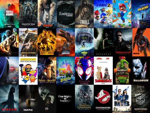 Create a Movies from big franchises 2017 onward Tier List - TierMaker