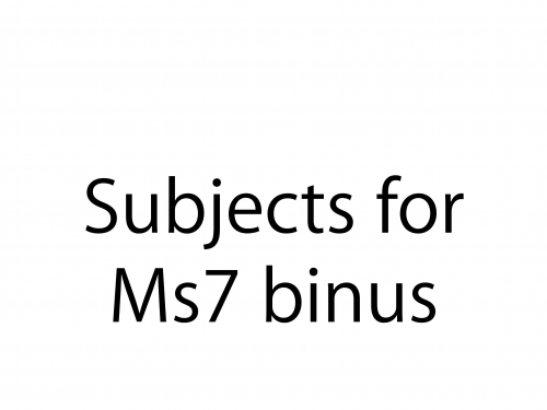 Create a MS7 Subjects Tier List - TierMaker