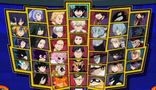 Create a boku no hero personagens Tier List - TierMaker