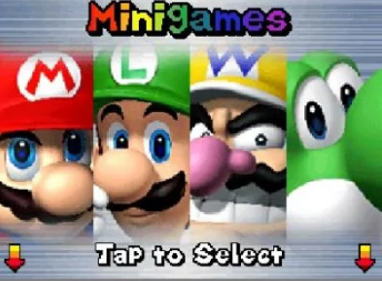 New Super Mario Bros ALL MINIGAMES (DS) 