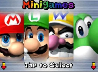 Mario game deals with mini games