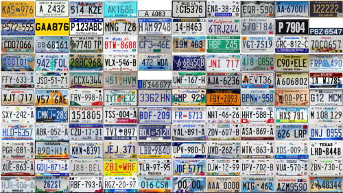 Number Plates of North America Tier List (Community Rankings) - TierMaker