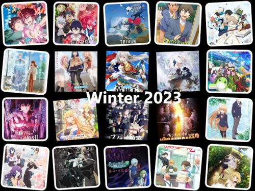 Winter 2023 Anime, Seasonal Chart