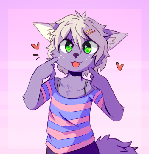 Furry cat boy