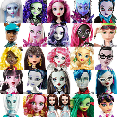 Create a PERSONAJES de MONSTER HIGH Tier List - TierMaker