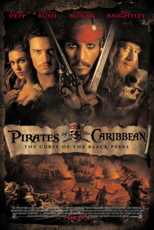 pirates of the caribbean 1 soundtrack list