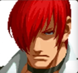 Iori Yagami de The king of fighters 2002