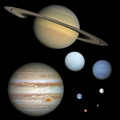 Create a Planets, Dwarf Planets, & Major Moons Tier List - TierMaker