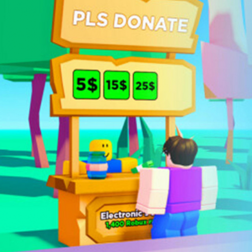 Donating to Clever Beggars in PLS DONATE 