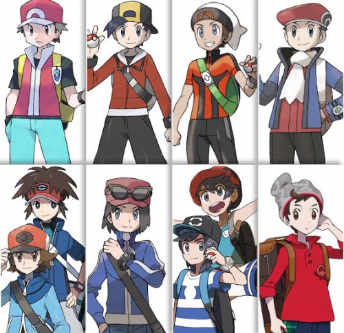 boy pokemon trainers
