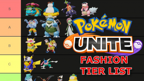 Create a Pokemon Unite Drip List Tier List - TierMaker