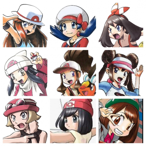 Pokémon Female Protagonist Ranking Tier List (Community Rankings ...