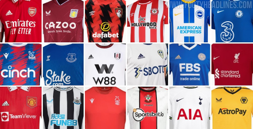 Create a Premier League Kits 2022/23 Tier List - TierMaker