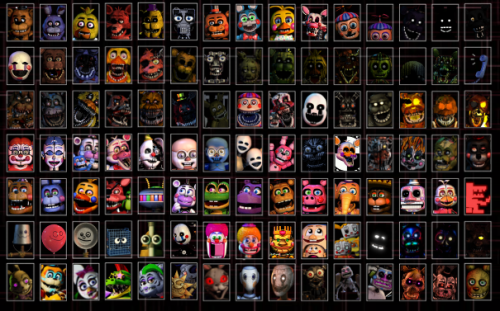 Create a FNaF Characters Tier List - TierMaker