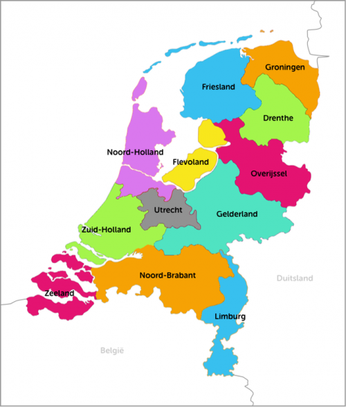 Create a Nederlandse Provincies Tier List - TierMaker