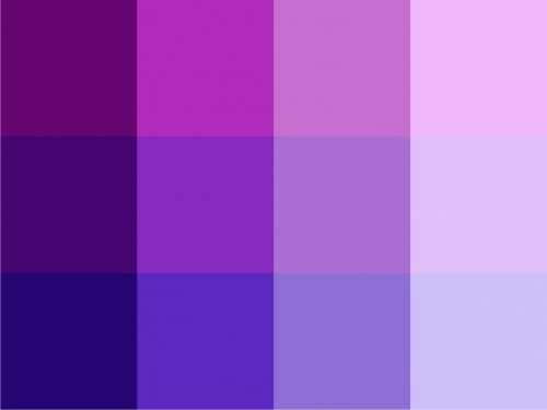 Create a Purple Shades and Hues Tier List - TierMaker