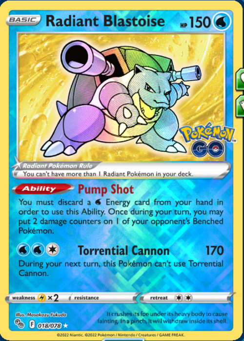 List Of All Radiant Pokemon Cards