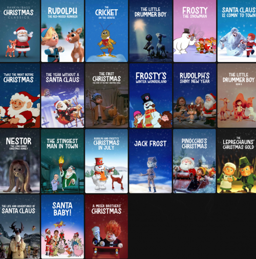 Create a Rankin bass Christmas specials Tier List - TierMaker