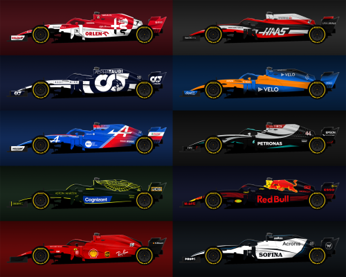 Ranking F1 Car Liveries Tier List (Community Rankings) - TierMaker