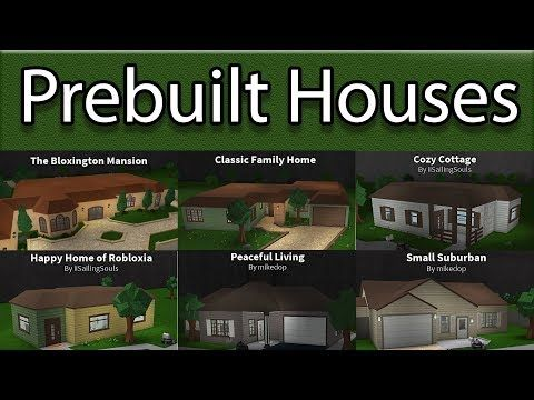 Create a Brookhaven houses (not premium houses) Tier List - TierMaker