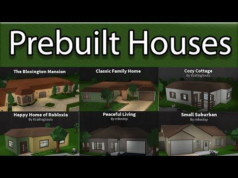 Bloxburg Houses 