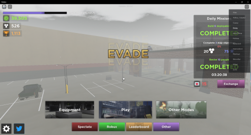 Roblox: Evade Codes