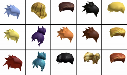 Create a Roblox every hair ever (894 images) Tier List - TierMaker