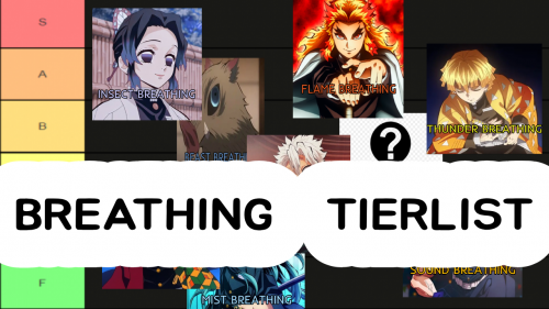 Create a Project Slayer Breathing Tier List - TierMaker
