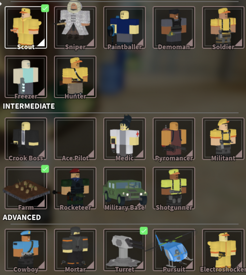 Create a roblox TDS tower (no golden and event tower) Tier List TierMaker