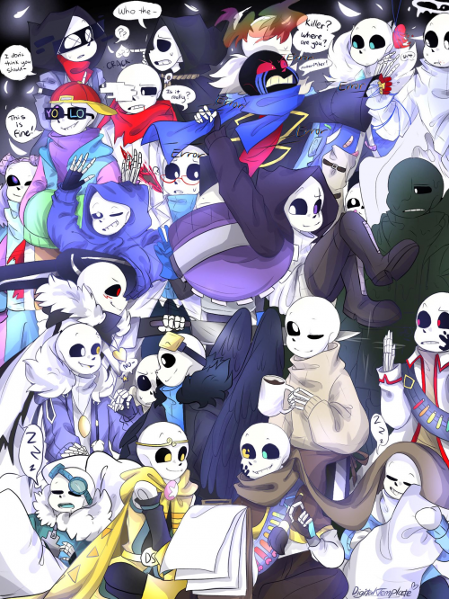 How well do you know Sans(all AU's)