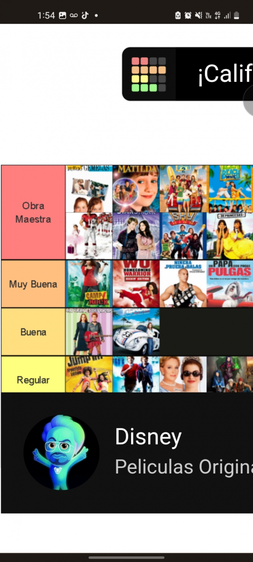 create-a-series-disney-channel-y-disney-xd-tier-list-tiermaker