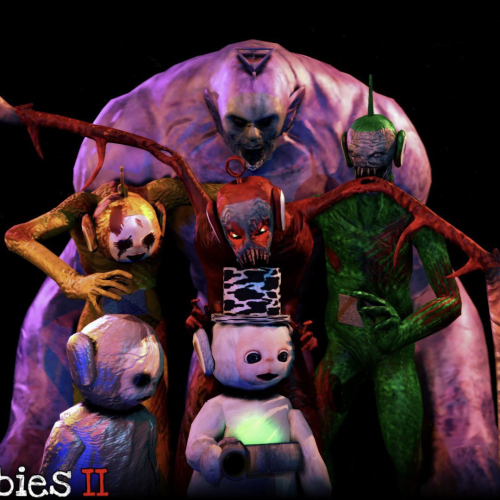 Slendytubbies 3 - All Monsters, Maps and screams 