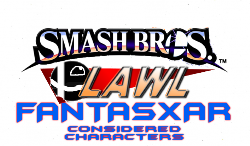 Create A Smash Bros Lawl Fantasxar Considered Characters Tierlist Tier List TierMaker