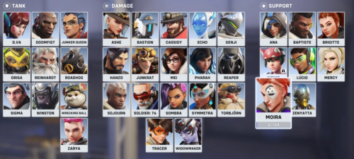 Overwatch Tier List Templates - TierMaker