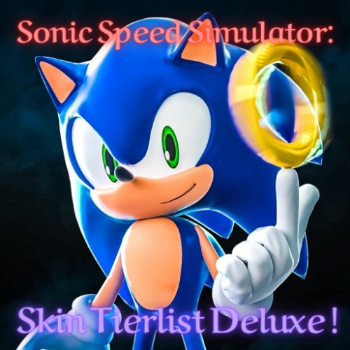 Create a Sonic Speed Simulator Skin Tierlist DELUXE! Tier List - TierMaker