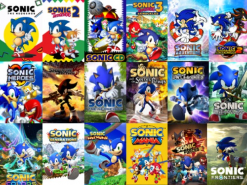 Create a Sonic The Hedgehog Games (1991-2022) Tier List - TierMaker