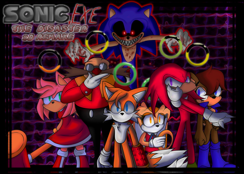 SONIC.EXE MULTIPLAYER GAME - SONIC.EXE THE DISASTER 2D REMAKE with