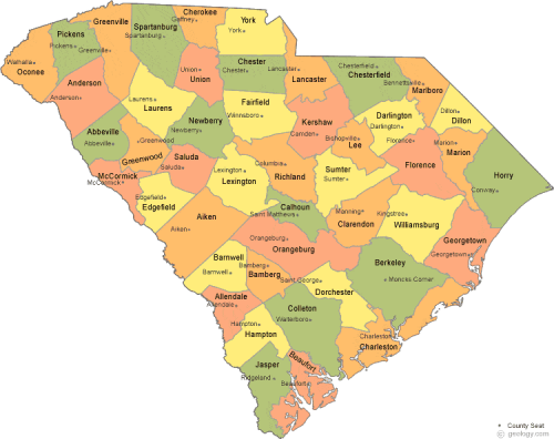 Create a South Carolina Counties Tier List - TierMaker