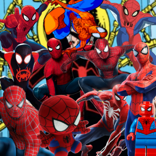 spiderman adaptations(TV,movies,cartoons,videogames) Tier List