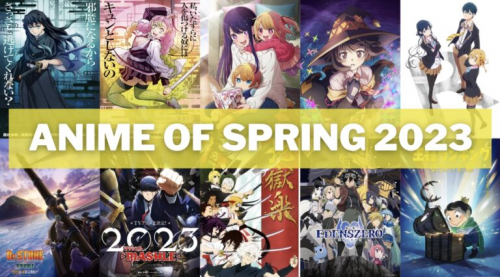 All Spring Anime 2023, Listed