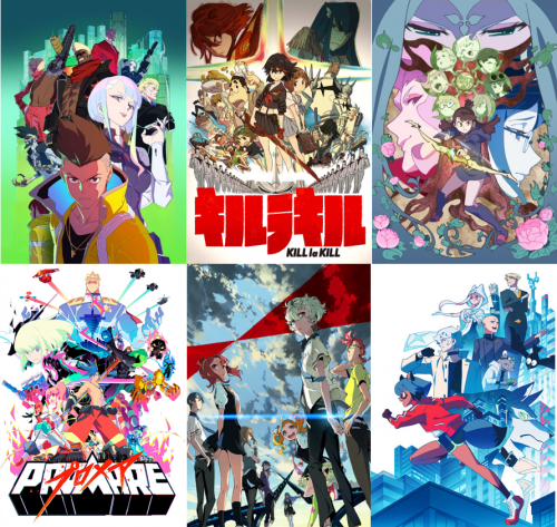 Studio Trigger - Anime Tier List (Community Rankings) - TierMaker