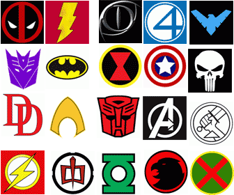 Create a Super Hero Symbols (100 Symbols) Tier List - TierMaker